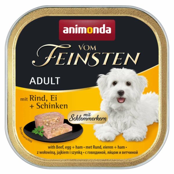 Animonda - Vom Feinsten Schlemmerkern - Schlemmerkern mit Rind, Ei + Schinken