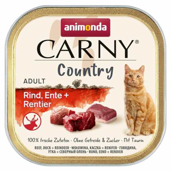 Animonda - Carny Country Rind, Ente + Rentier Adult