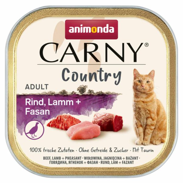 Animonda - Carny Country Rind, Lamm + Fasan Adult