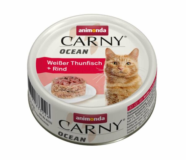 Animonda - Carny Ocean Weißer Thunfisch + Rind