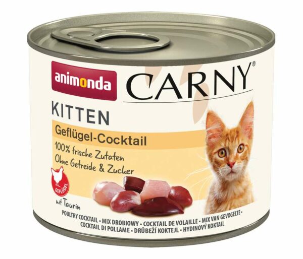 Animonda - Carny Geflügel-Cocktail Kitten 200g / 400g